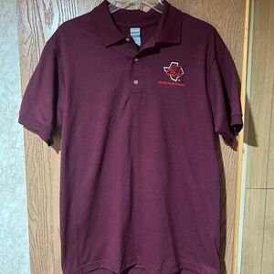 Gildan Maroon Polo Shirt
